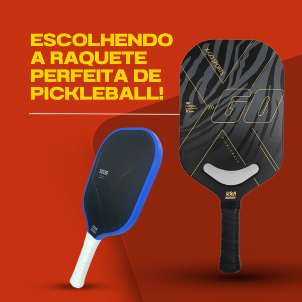 Escolhendo a Raquete Perfeita de Pickleball - Entenda Tudo Sobre Peso e Tamanho de Raquetes de Pickleball