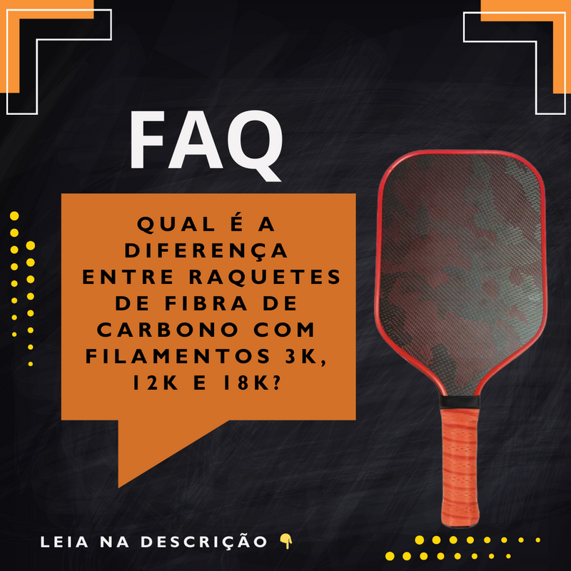 Escolhendo a Melhor Raquete de Fibra de Carbono para Pickleball: Um Guia Definitivo