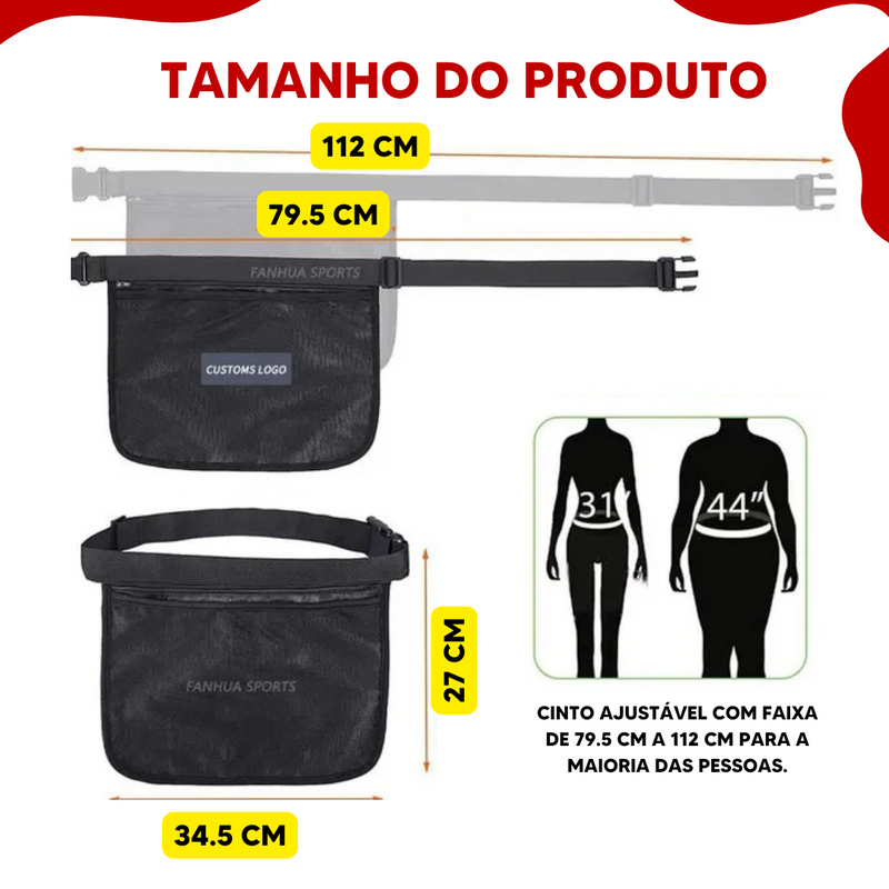 Suporte de cintura para bolinhas de Pickleball