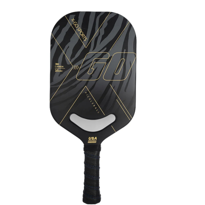 Raquete de Pickleball de Fibra de Carbono 3K Edgeless